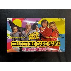 New Sealed Austin Powers The Spy Who Shagged Me Collectible Card Game
